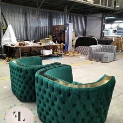 TURKISH Mayfair Sofa 3+2 Range Plush Velvet - Choose Combination DUBAI SOFA COLLECTION