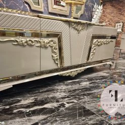 Furniture Imports LTD DUBAI OCCATIONAL FURNITURE VERONA CAPPUCCINO SIDEBOARD 160CM WIDE