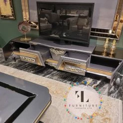 Furniture Imports LTD VERONA ANTHRACITE TV UNIT 160CM