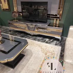 Furniture Imports LTD VERONA ANTHRACITE TV UNIT 160CM