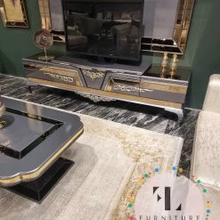 Furniture Imports LTD VERONA ANTHRACITE TV UNIT 160CM