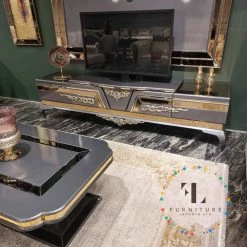 Furniture Imports LTD VERONA ANTHRACITE TV UNIT 160CM