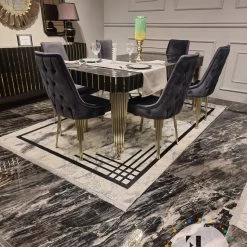 Furniture Imports LTD DUBAI OCCATIONAL FURNITURE LOTUS DINING TABLE SET