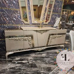 Furniture Imports LTD DUBAI OCCATIONAL FURNITURE VERONA CAPPUCCINO SIDEBOARD 160CM WIDE