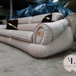 TURKISH DUBAI SOFA COLLECTION Castillo Velvet Sofa 3+2 Range Plush Velvet - Choose Combination