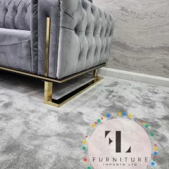 TURKISH Scarlet Corner Sofa Range In Plush Velvet