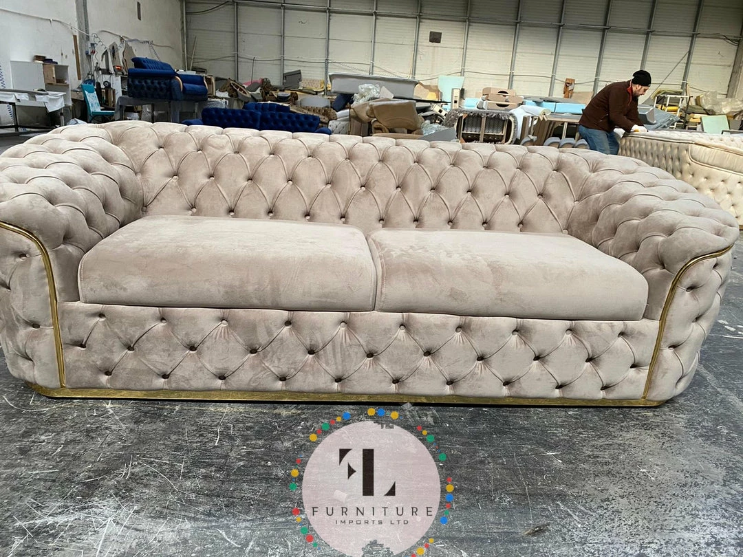 TURKISH Khalifah Sofa 3+2 Range Plush Velvet - Choose Combination DUBAI SOFA COLLECTION