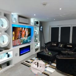 TURKISH Ambassador Corner Sofa Range Plush Velvet - 270cm X 270cm