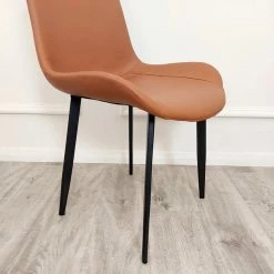 Furniture Imports LTD Remus Tan Leather Dining Chair