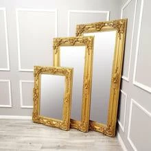 FLOOR STANDING MIRROR Roma Mirror Gold 100 X 200