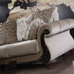 TURKISH Ayana Italian Style 3+2 Sofa Range - Choose Combination Milano Velvet DUBAI SOFA COLLECTION