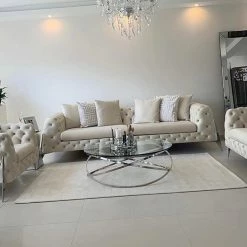 TURKISH Hermes Sofa Range Plush Velvet - Choose Combination