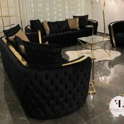 TURKISH Mayfair Sofa 3+2 Range Plush Velvet - Choose Combination DUBAI SOFA COLLECTION