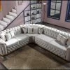 TURKISH Ambassador Corner Sofa Range Plush Velvet - 270cm X 270cm