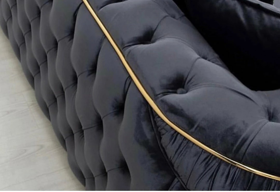 TURKISH Ambassador Corner Sofa Range Plush Velvet - 270cm X 270cm