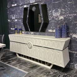 Furniture Imports LTD DUBAI OCCATIONAL FURNITURE NOVA WALL MIRROR (FULL SET)