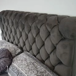 FIL SANTIAGO PLUSH VELVET BEDSTEAD BED COLLECTION