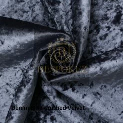 FIL CRUSHED VELVET UPHOLSTERY FABRIC