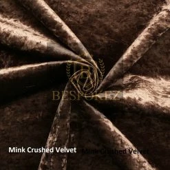 FIL CRUSHED VELVET UPHOLSTERY FABRIC