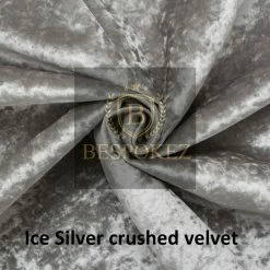 FIL CRUSHED VELVET UPHOLSTERY FABRIC