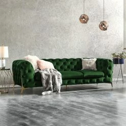 TURKISH Hermes Sofa Range Plush Velvet - Choose Combination