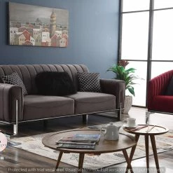 TURKISH Genova Sofa 3+2 Range Plush Velvet - Choose Combination DUBAI SOFA COLLECTION