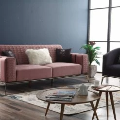 TURKISH Elisa 3+2 Sofa Range Plush Velvet - Choose Combination DUBAI SOFA COLLECTION