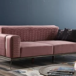 TURKISH Elisa 3+2 Sofa Range Plush Velvet - Choose Combination DUBAI SOFA COLLECTION