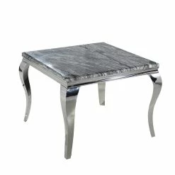 Furnish Imperial Marble/Glass Dining Table Only - Many Sizes & Colours
