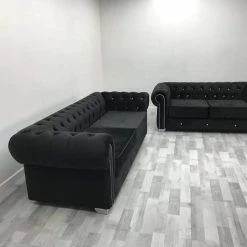 Velvetsofa Rockingham Chesterfield French Velvet Sofa Range