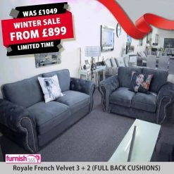 Furniture Imports LTD SOFAS Windsor Velvet Range